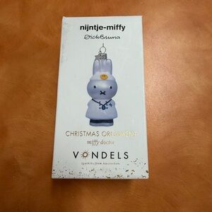 Miffy Doctor Christmas Ornament - Blue